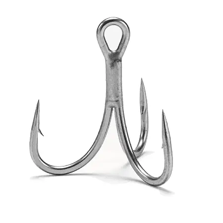 Real photos of treble hooks for catfish